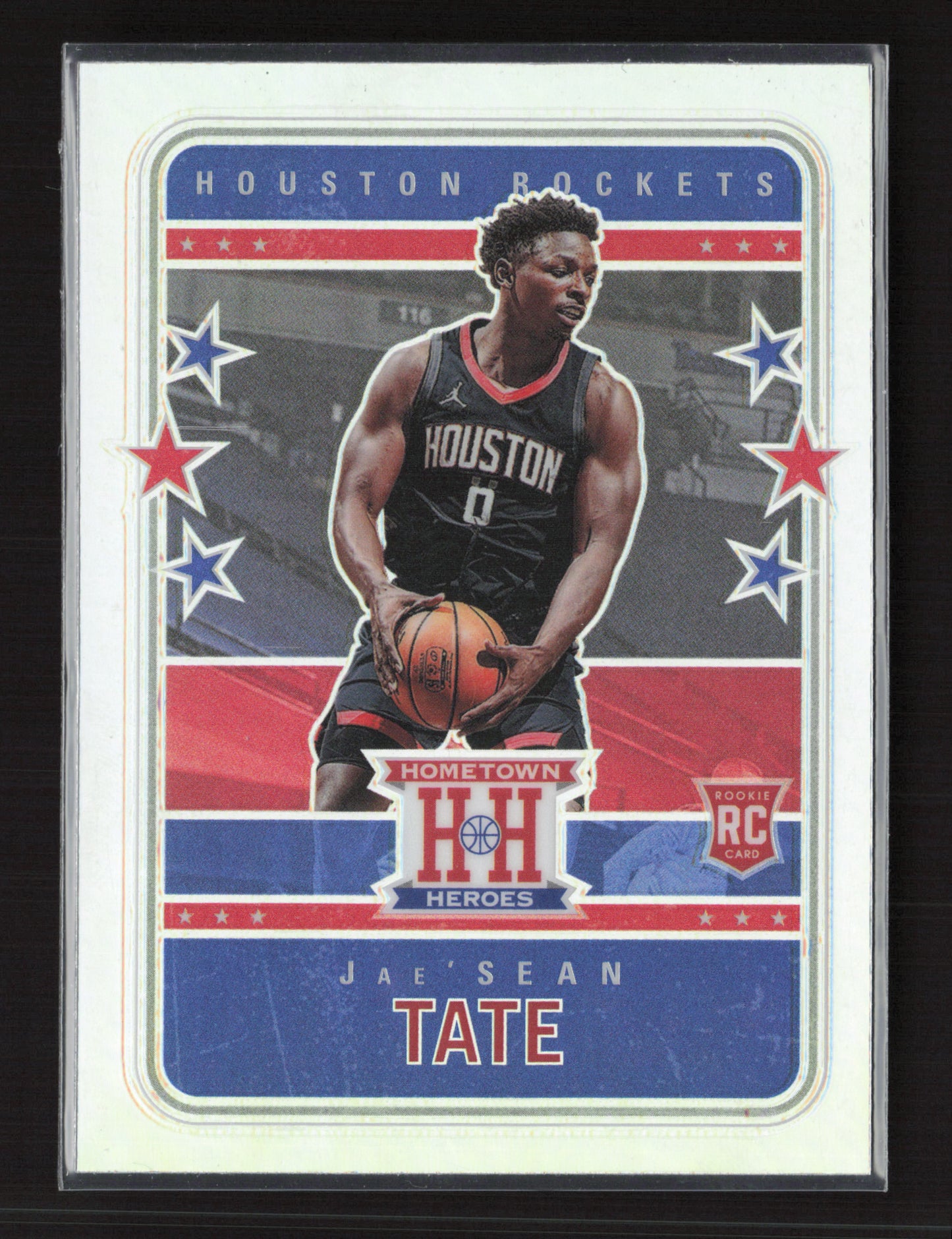 2020-21 JAE'SEAN TATE Rookie RC Chronicles Hometown Heroes Rockets