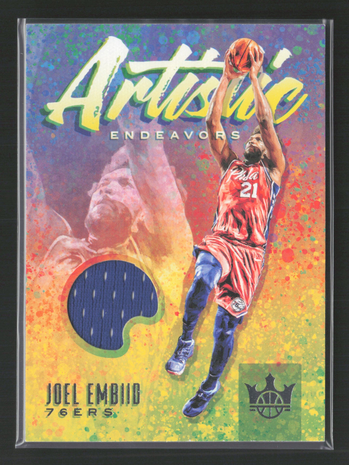 2019-20 JOEL EMBIID 32/99 Artistic Endeavors Patch 76ers