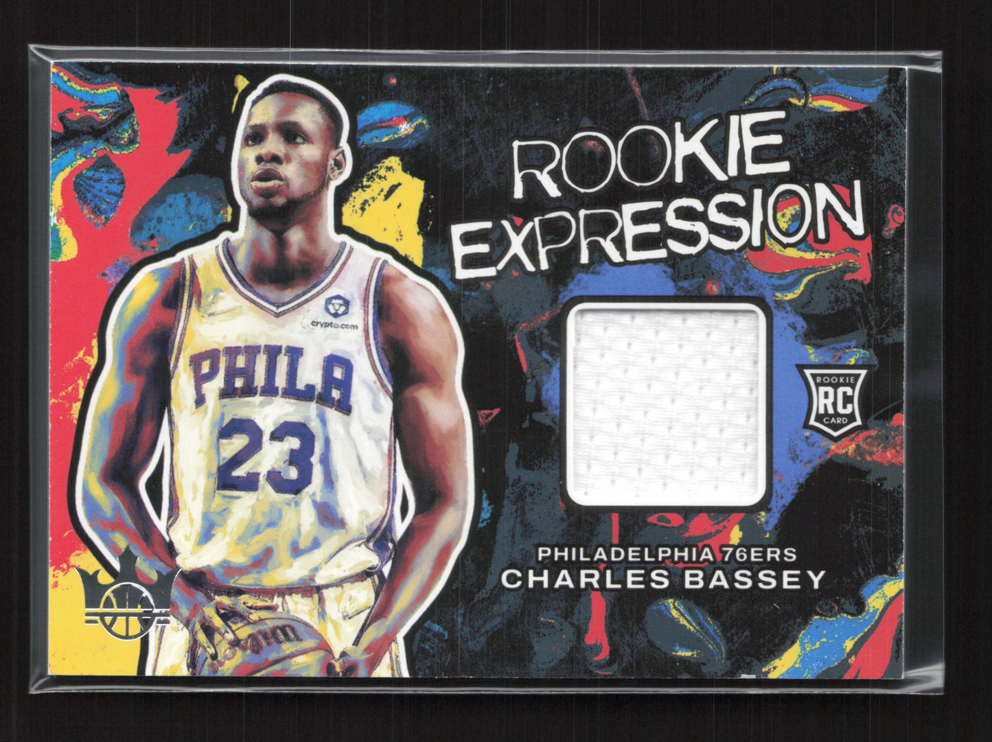 2021-22 CHARLES BASSEY Rookie Expression Patch 76ers
