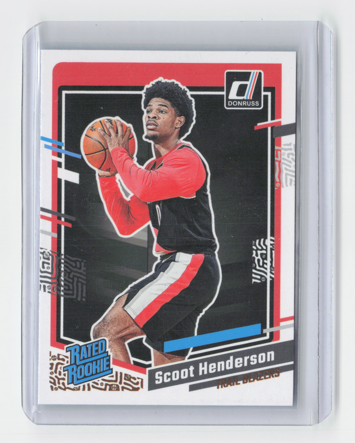 2023-24 SCOOT HENDERSON Rated Rookie - Donruss Blazers - #250