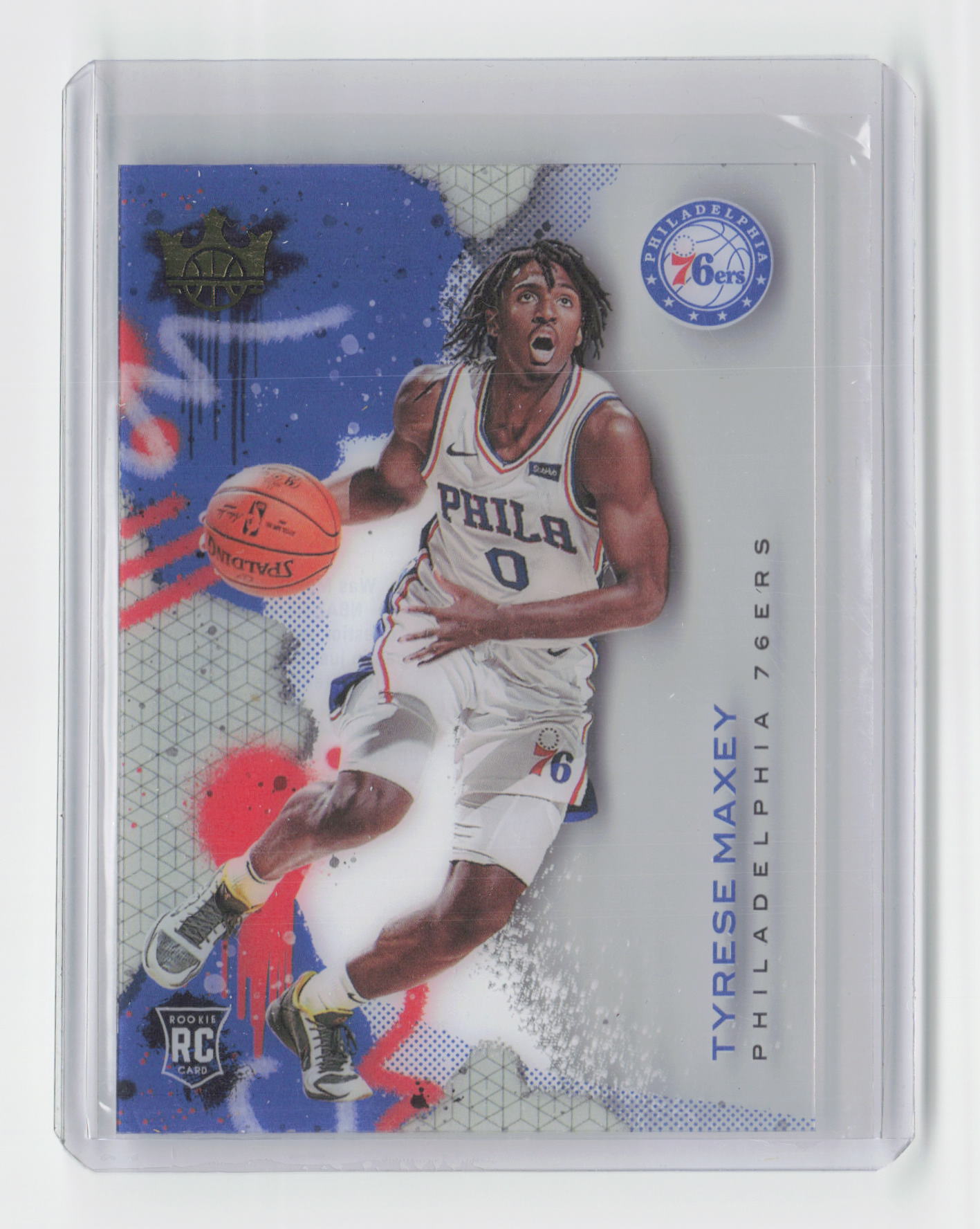 2020-21 TYRESE MAXEY Acetate Rookie - Court Kings 76ers - #1