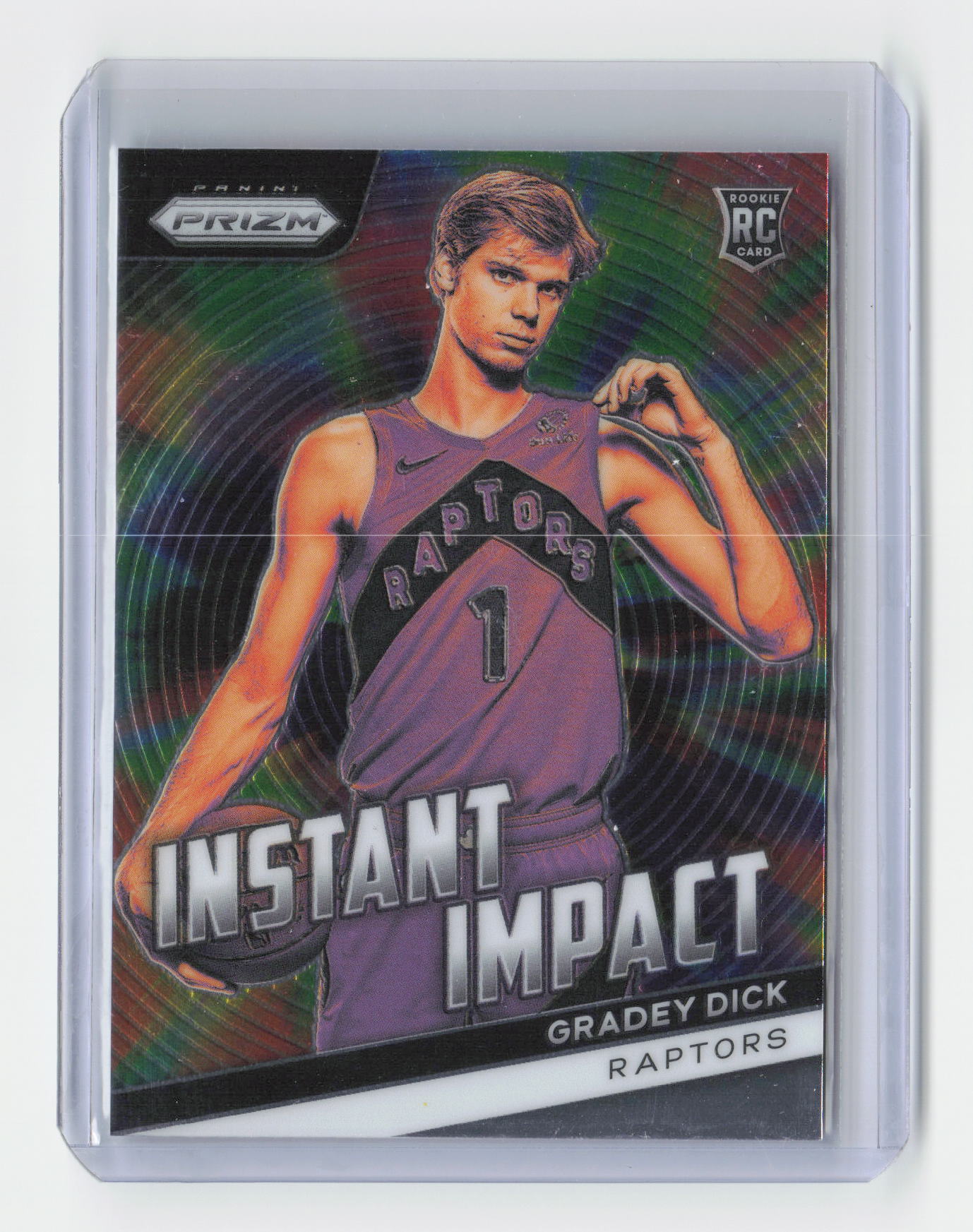 2023-24 GRADEY DICK Rookie Instant Impact Prizm Raptors - #20
