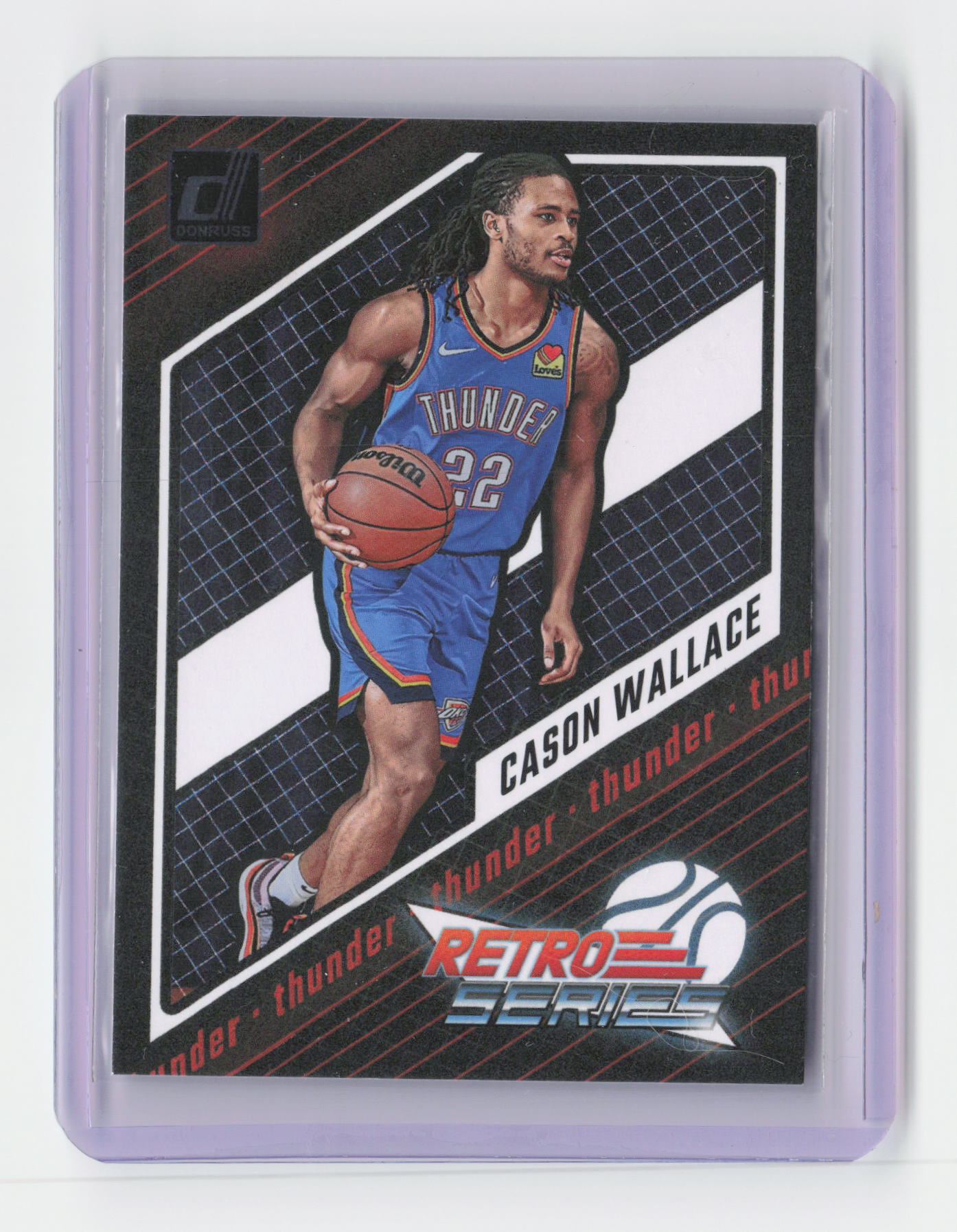 2023-24 CASON WALLACE Rookie Retro Series Donruss - OKC #9