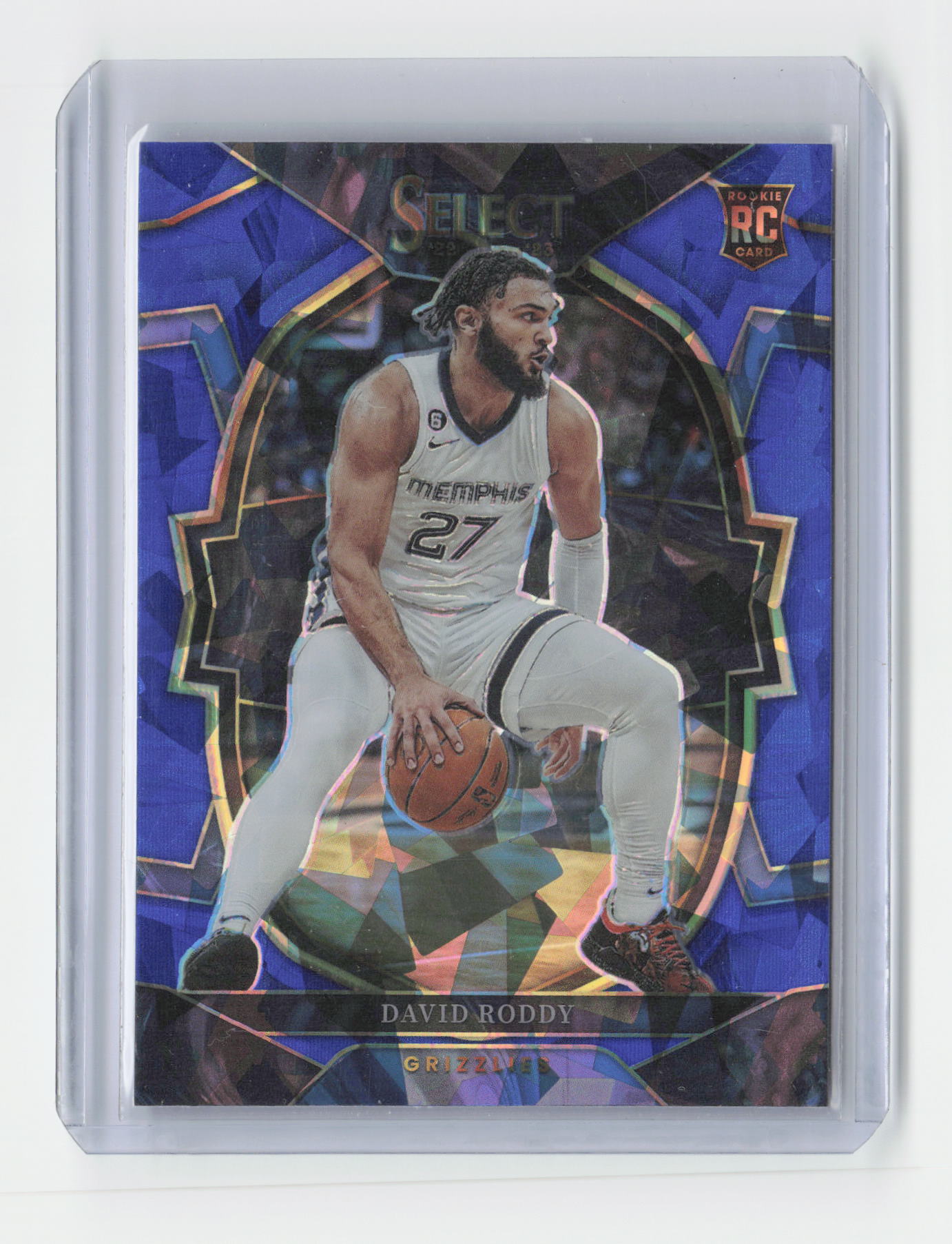 2022-23 DAVID RODDY Rookie Concourse Cracked Ice Select Grizzlies