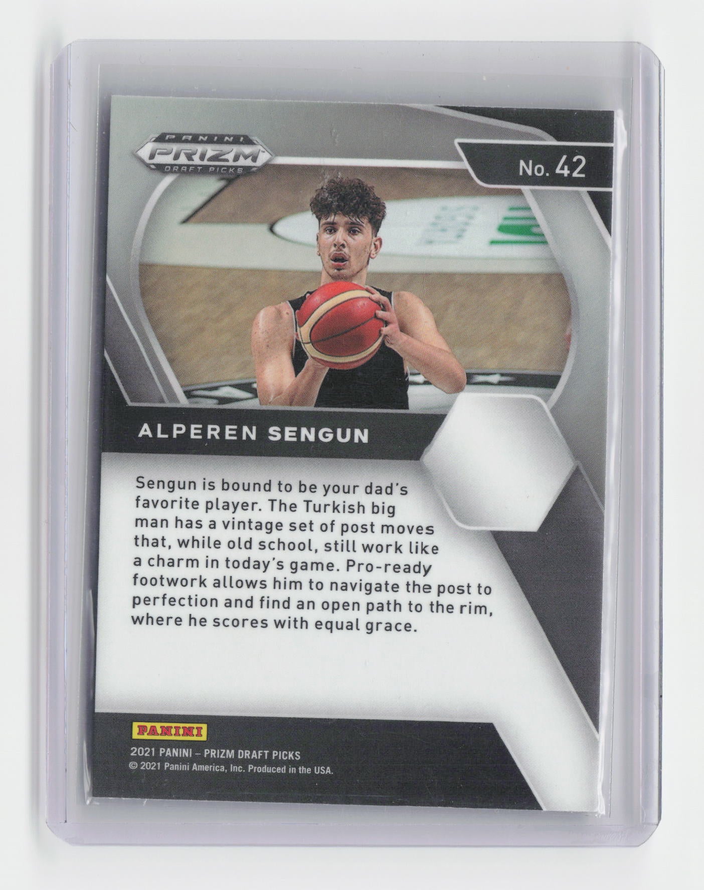 2021 ALPEREN SENGUN Rookie Prizm Draft Picks Rockets