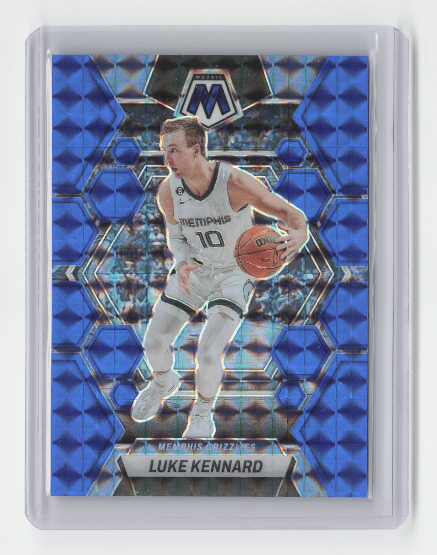 2022-23 LUKE KENNARD Blue 014/199 Mosaic Grizzlies