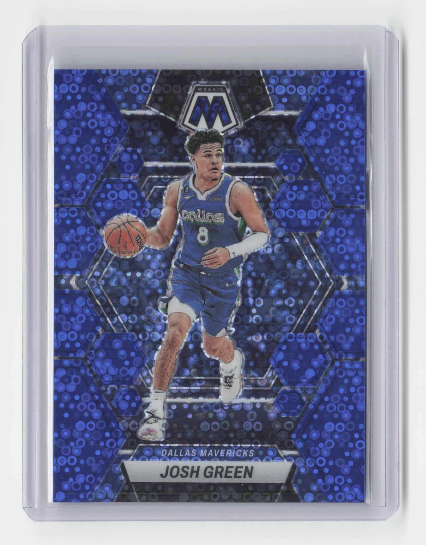 2022-23 JOSH GREEN Blue 08/85 Mosaic Mavericks