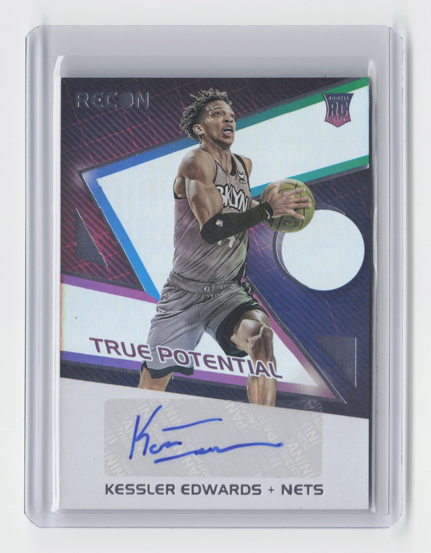 2021-22 KESSLER EDWARDS True Potential RC Autograph Recon Nets #TPS-KSE