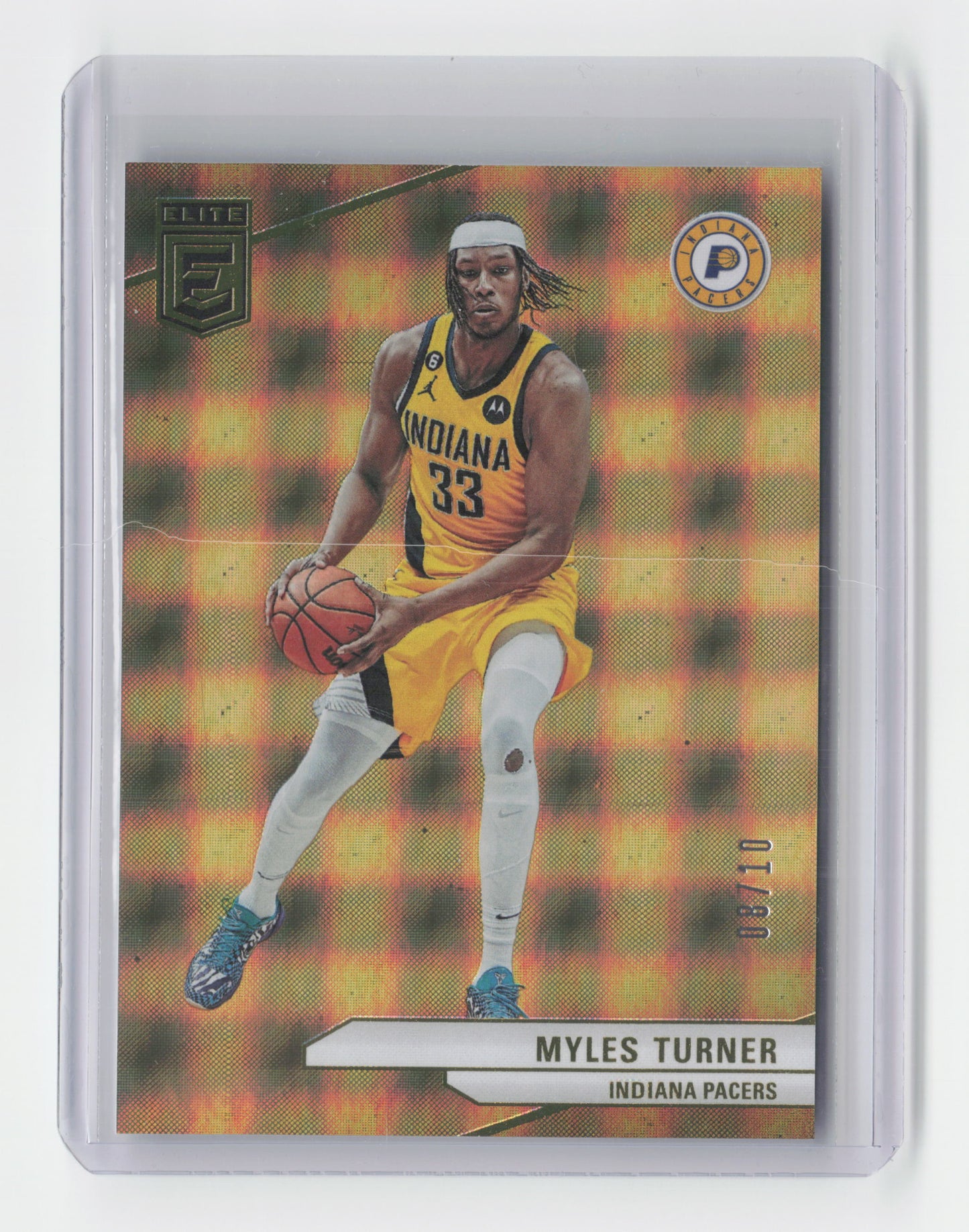 2023-24 MILES TURNER Gold 08/10 Elite Pacers