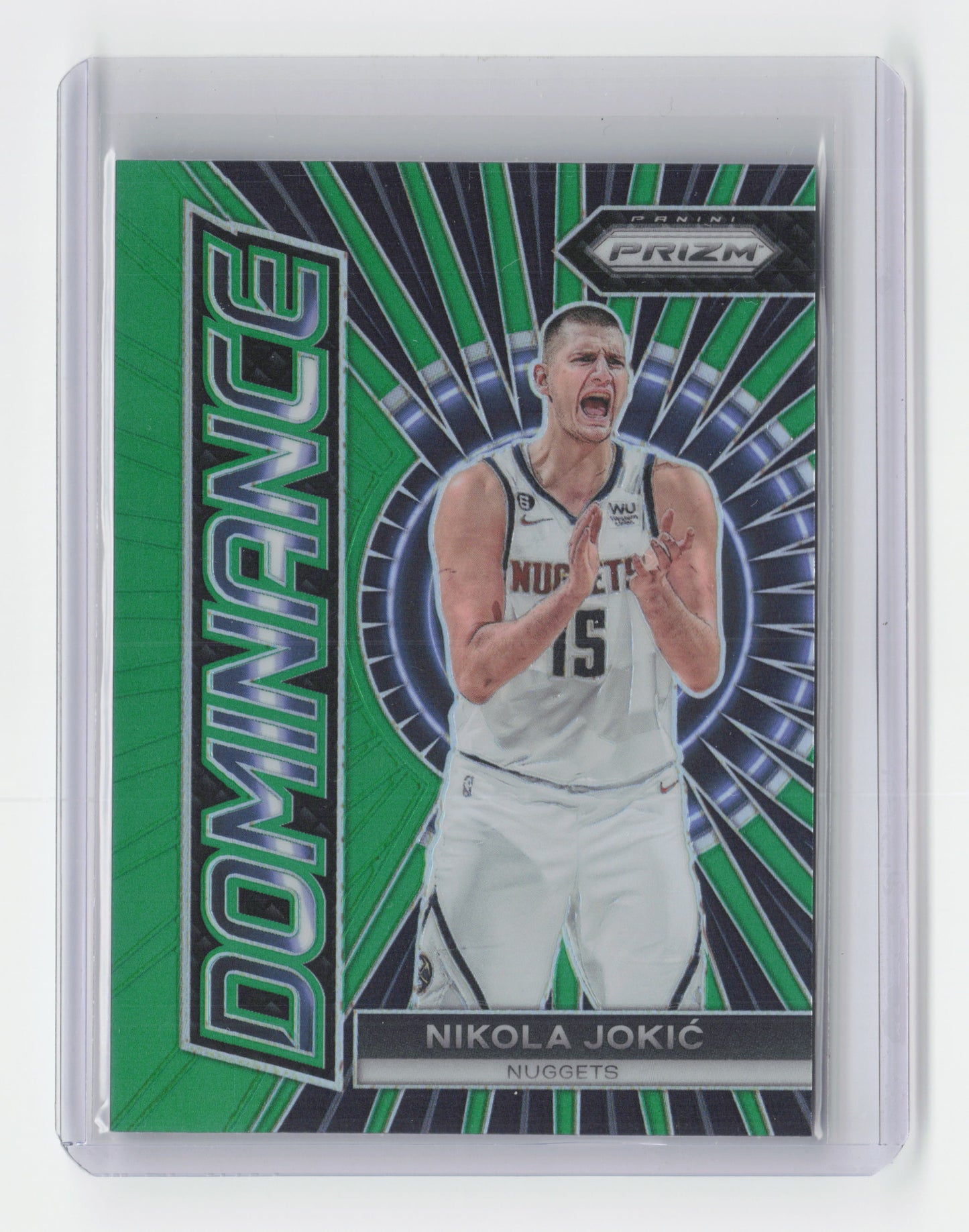 2023-24 - NIKOLA JOKIC - Green Dominance Insert - Prizm - Nuggets #10