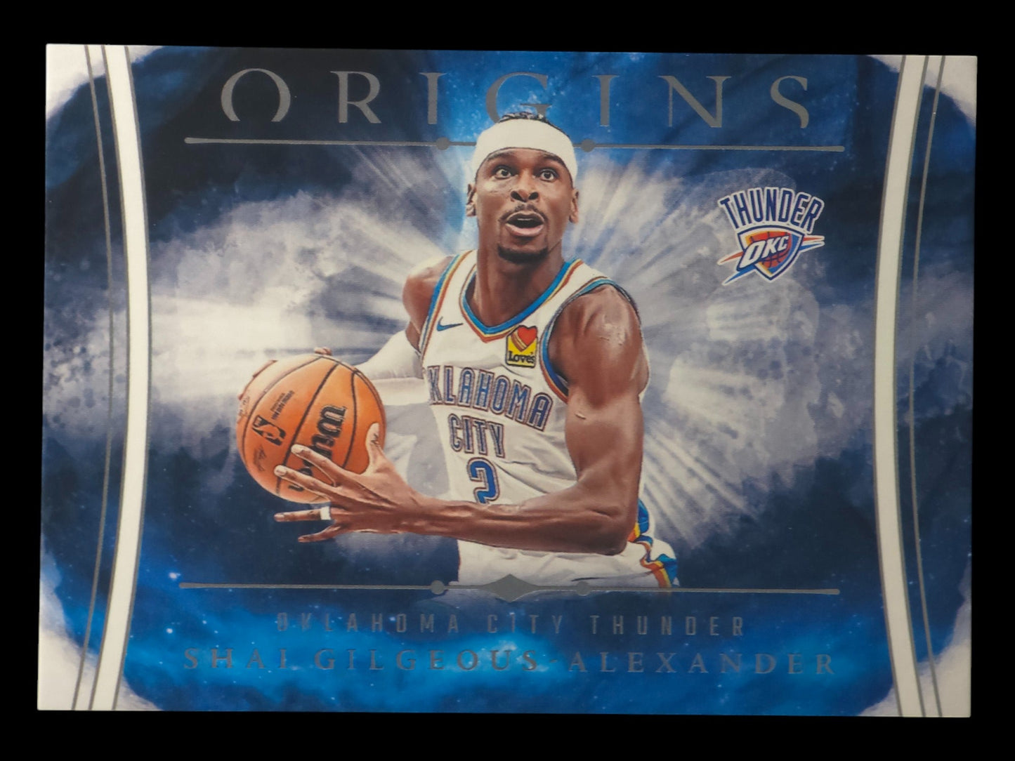 2024-25 SHAI GILGEOUS ALEXANDER Variation Blue SP Origins OKC #59