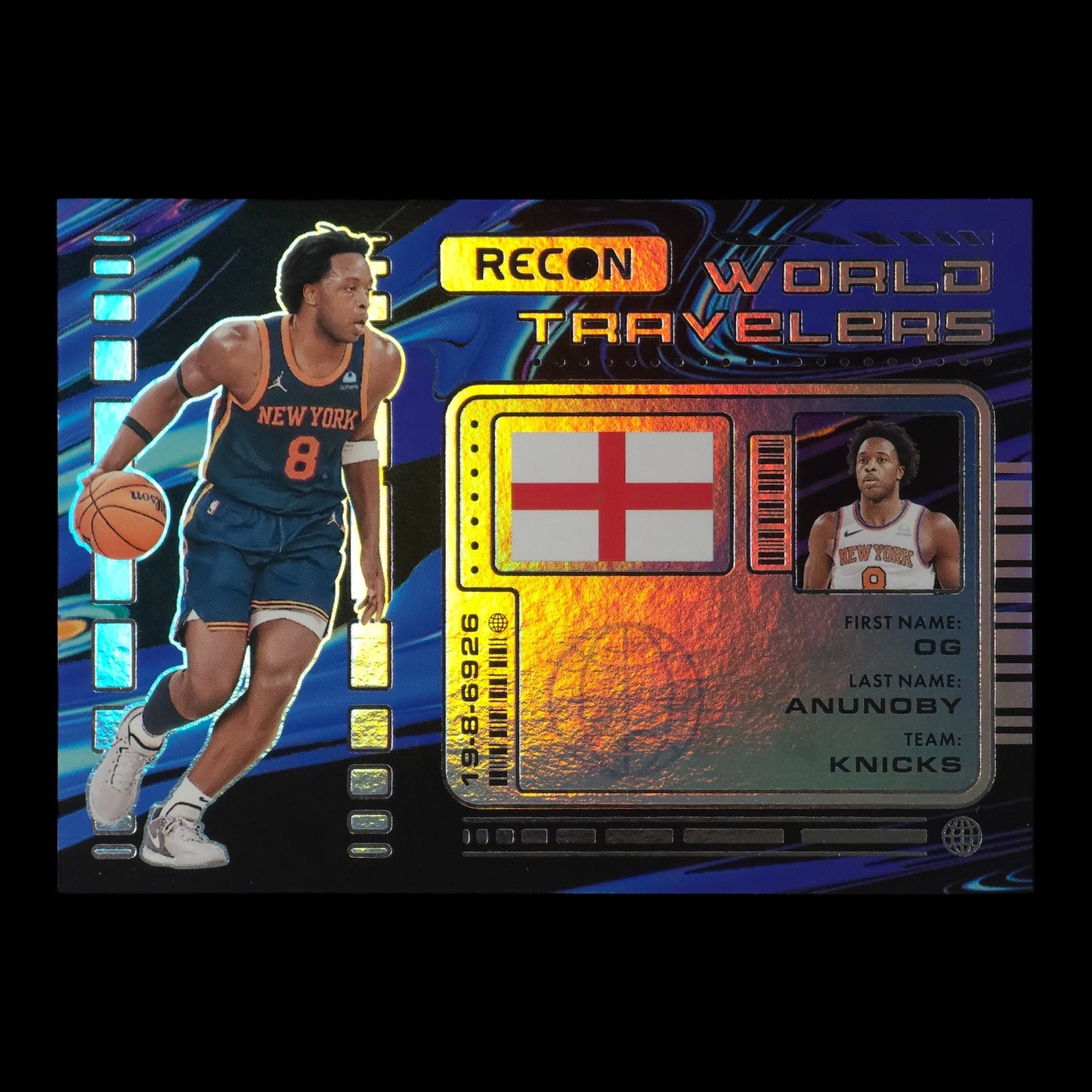 2023-24 OG ANUNOBY World Travelers SP Recon Knicks #7