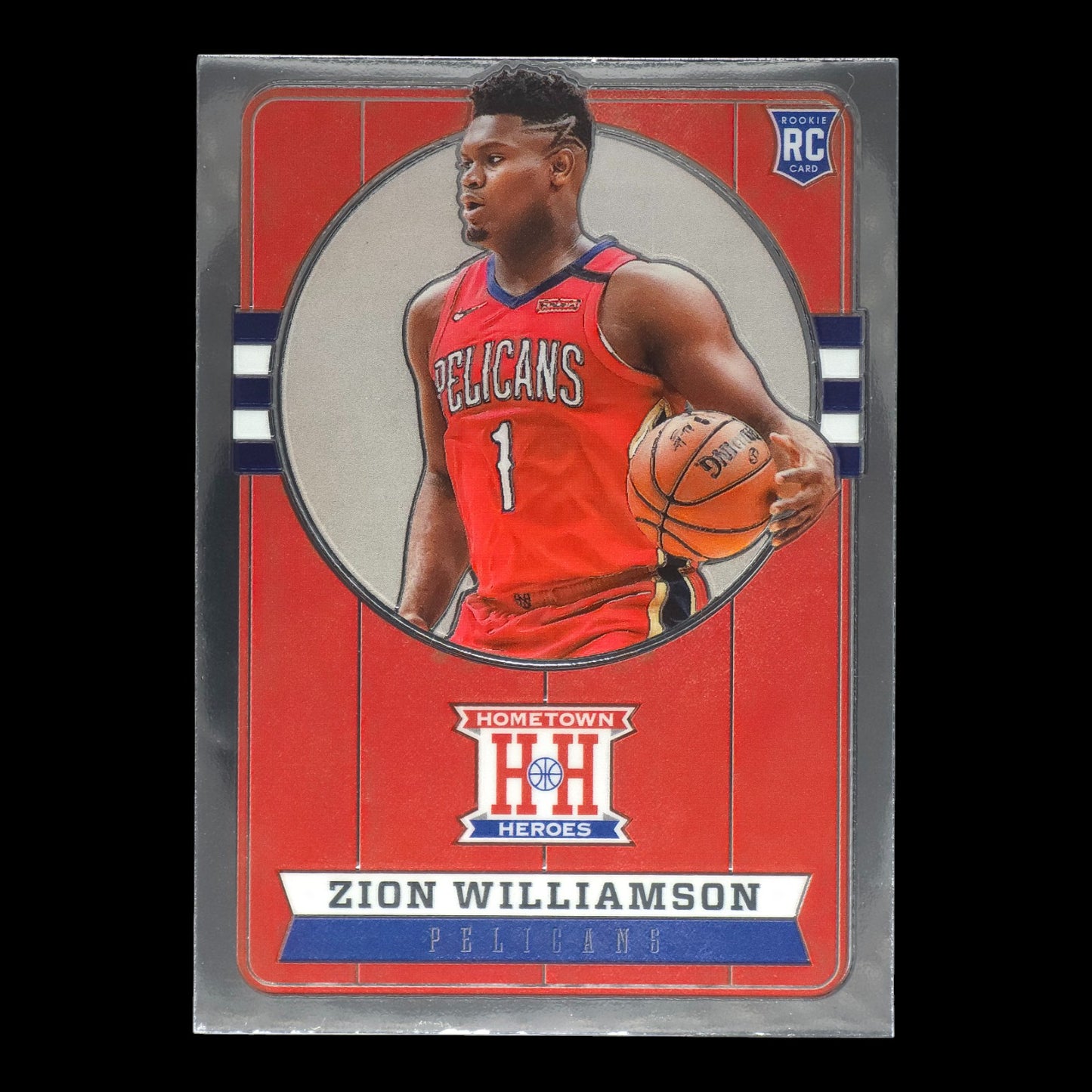 2019-20 ZION WILLIAMSON Rookie Red Home Town Chronicles Pelicans #552