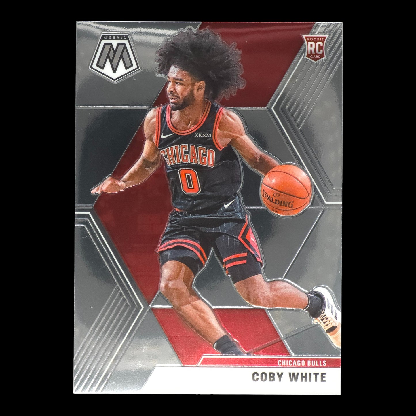 2019-20 COBY WHITE Rookie Base Mosaic Bulls #211