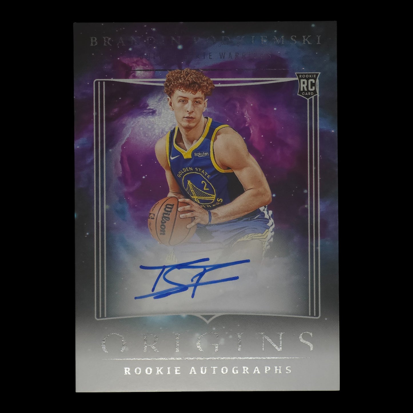 2023-24 BRANDIN PODZIEMSKI Rookie On Card Autograph Origins GWS RA-BPG