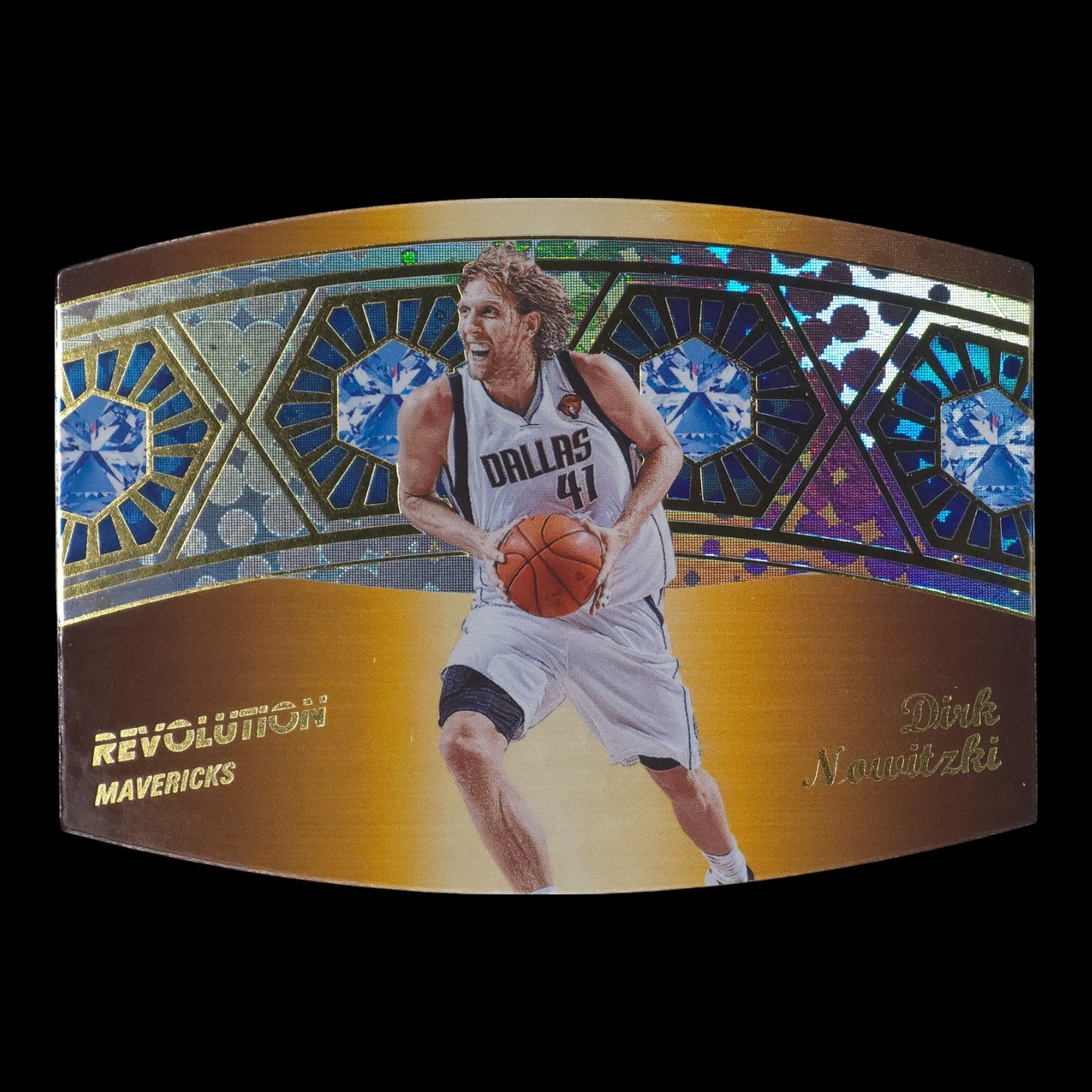 2024-25 DIRK NOWITZKI Ring Bearers Die Cut Revolution Mavericks #9