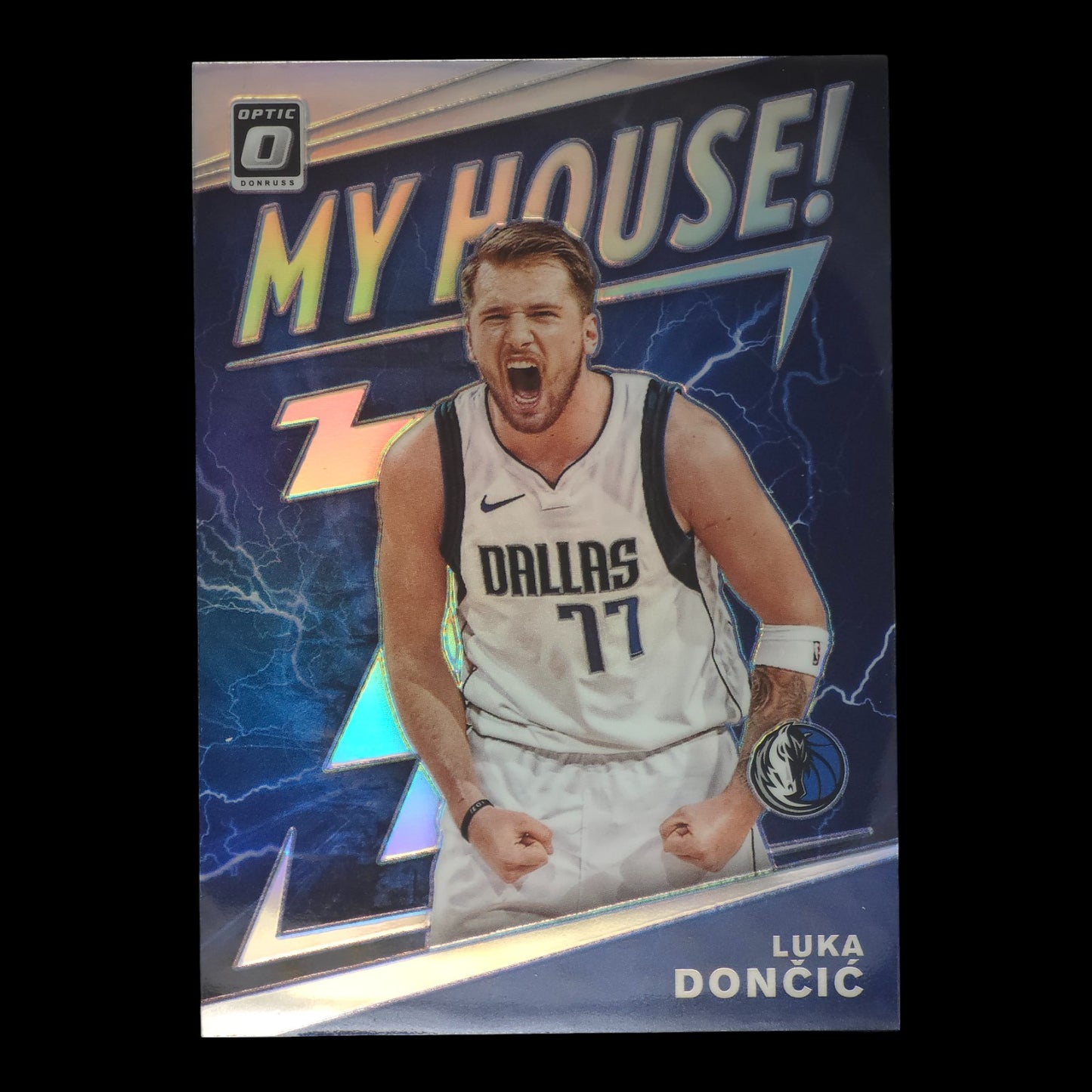 2019-20 LUKA DONCIC Silver My House Donruss Mavericks #1