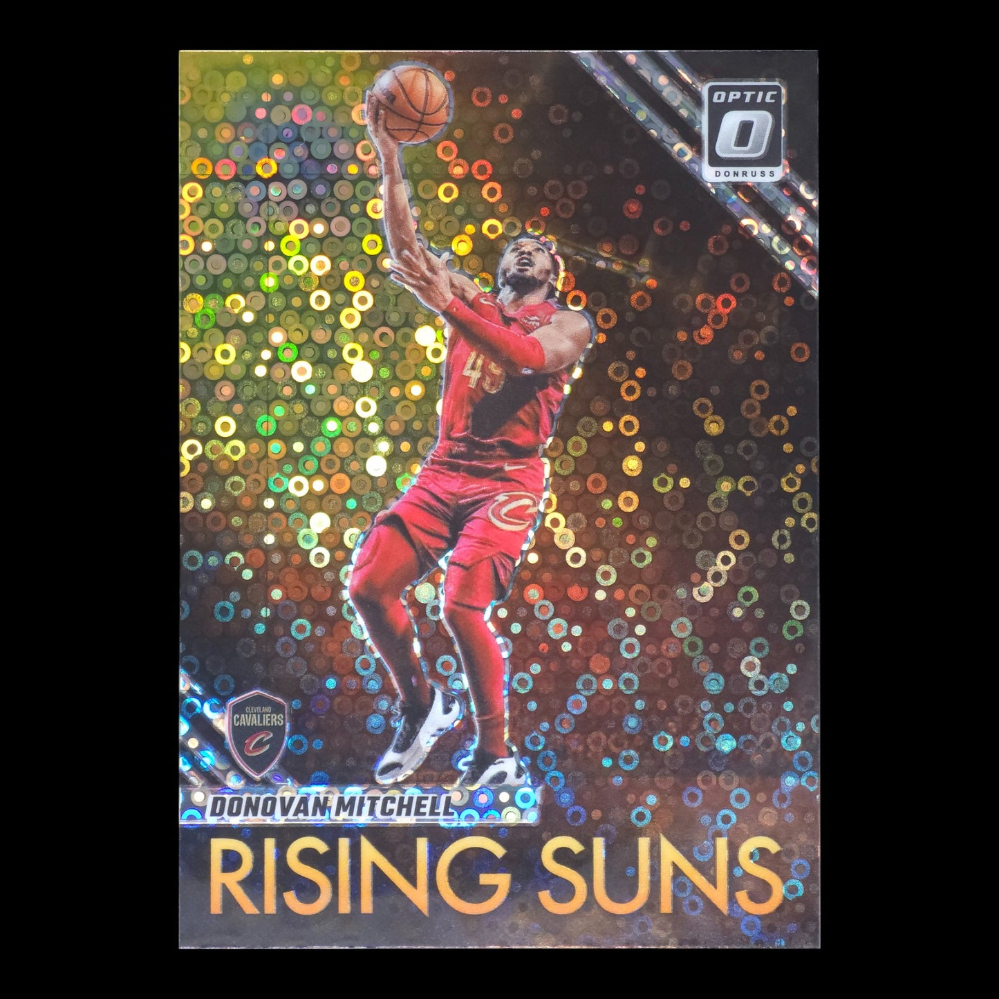 2023-24 DONOVAN MITCHELL Rising Suns Disco Optic Cavs #12