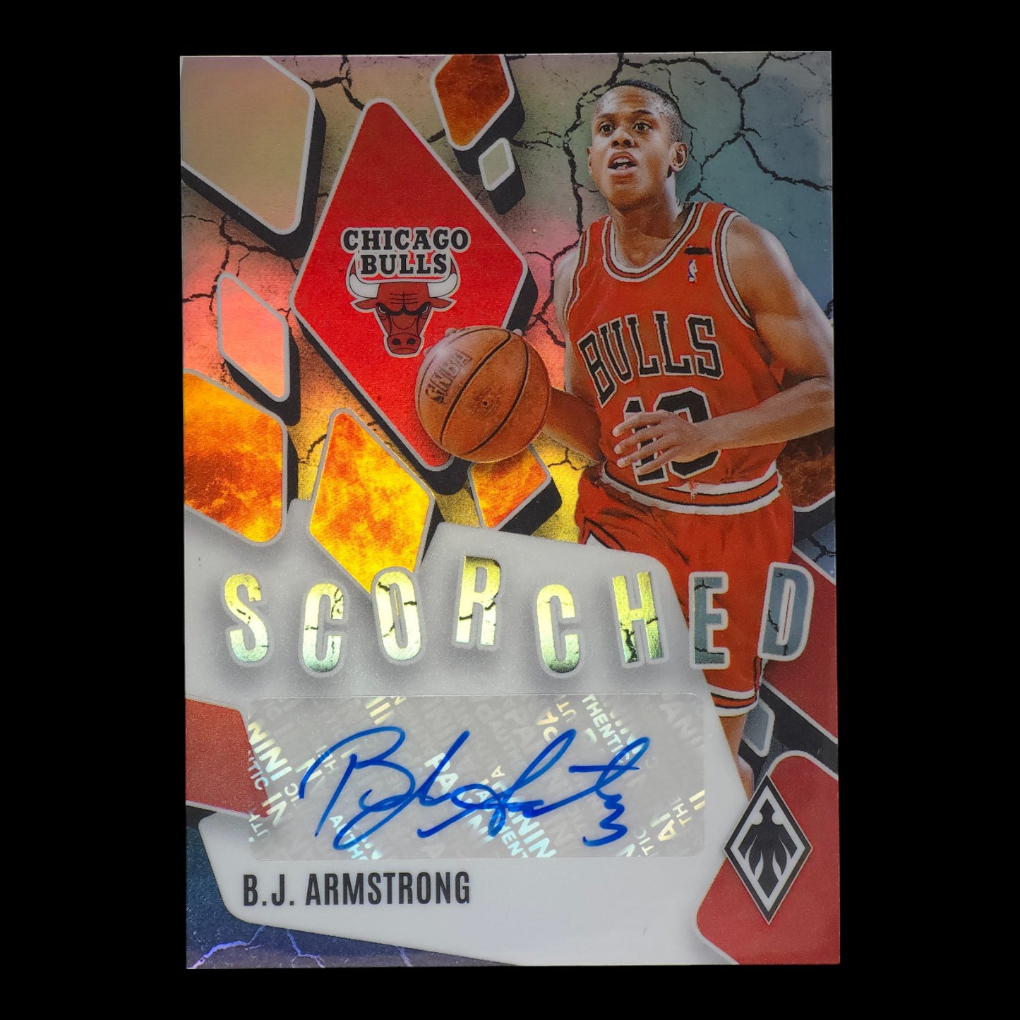 2023-24 B.J ARMSTRONG Scorched Autograph 30/99 Phoenix Bulls SCS-BJA