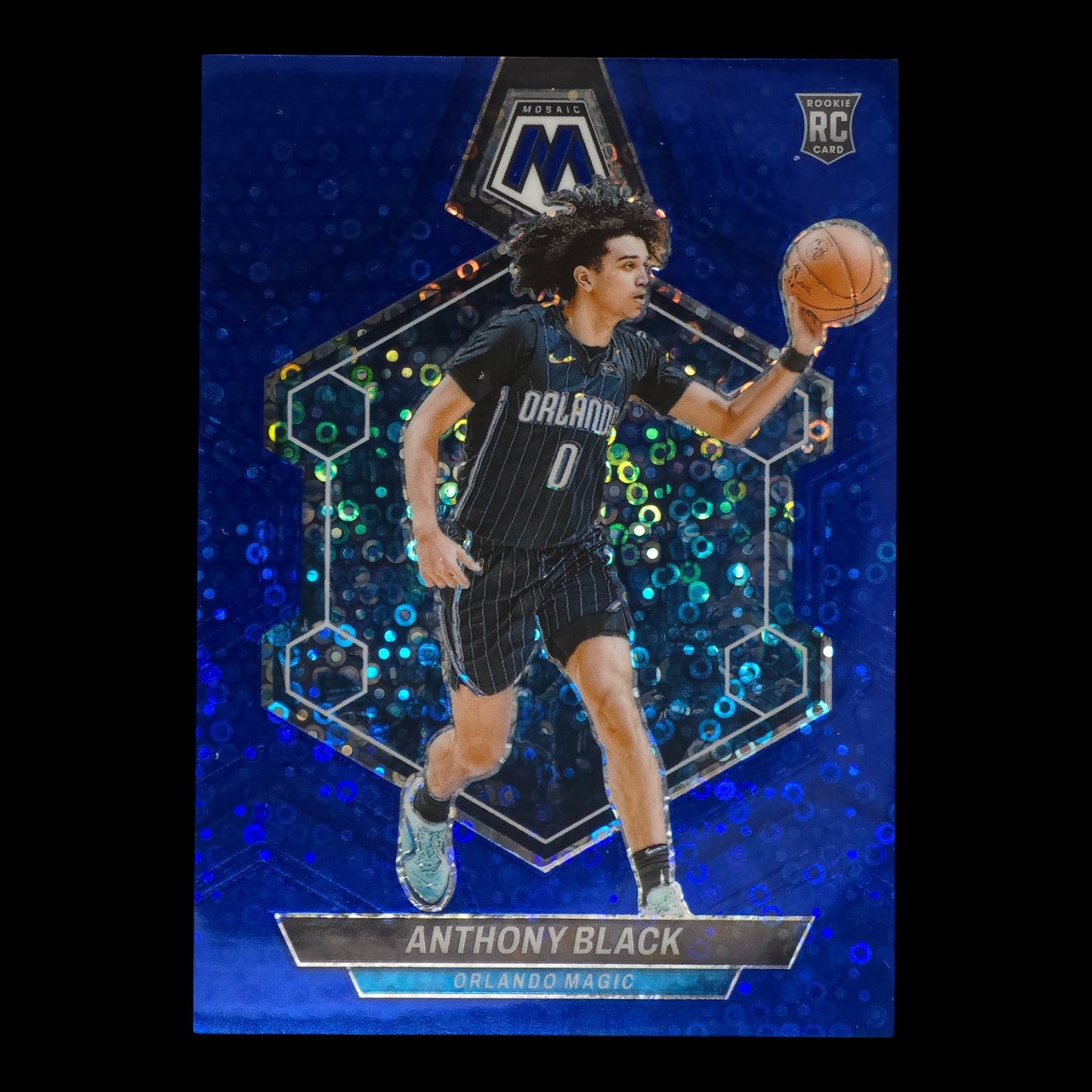 2023-24 ANTHONY BLACK Blue Rookie 5/85 Mosaic Magic #225