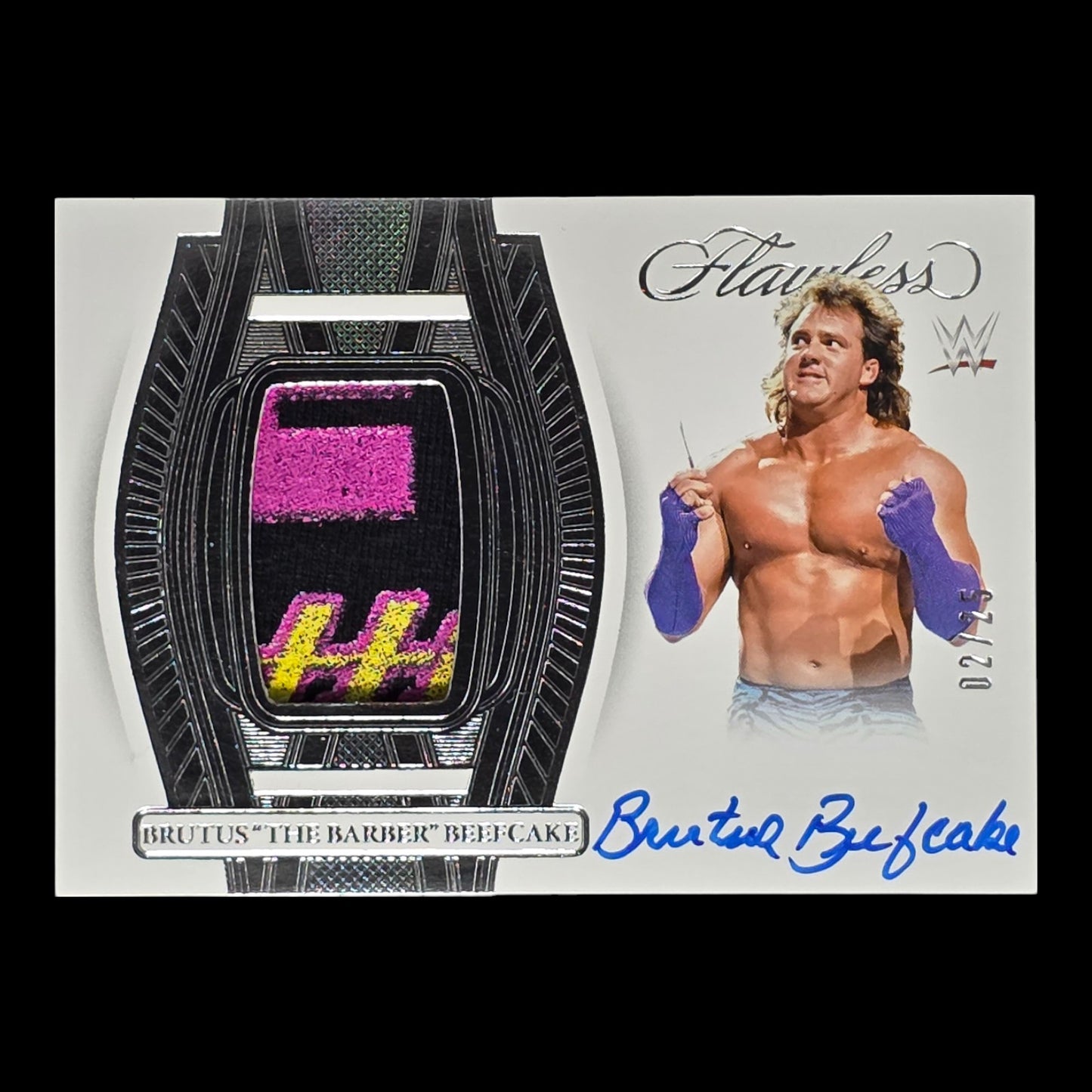 2024 BRUTUS BEEFCAKE Legend Patch Auto Flawless 12/25 #FP-BBB