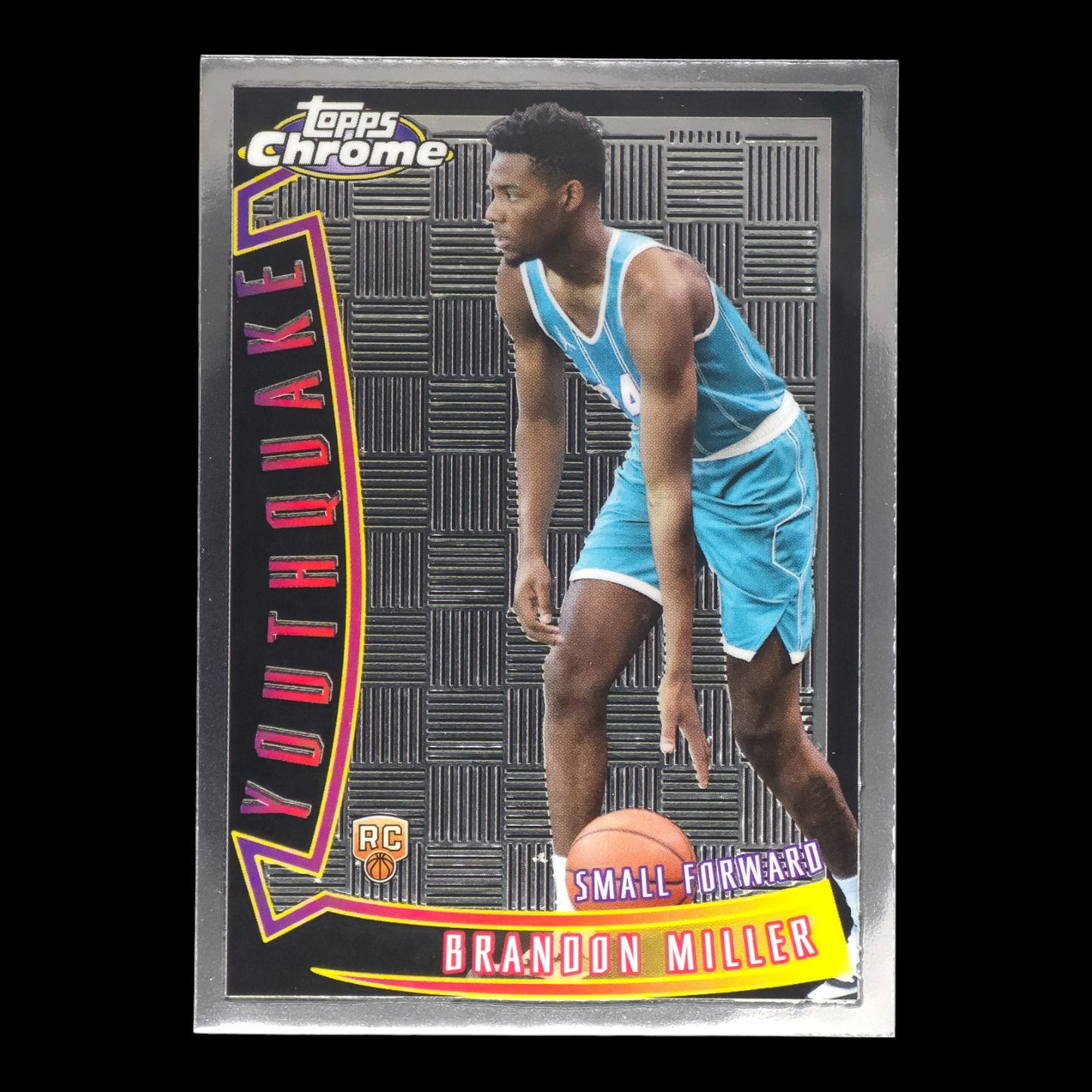 2023-24 BRANDON MILLER Youthquake Topps Chrome Hornets