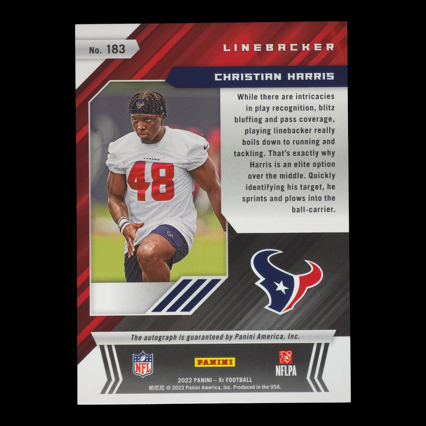 2022-23 CHRISTIAN HARRIS XR Auto 97/199 #183