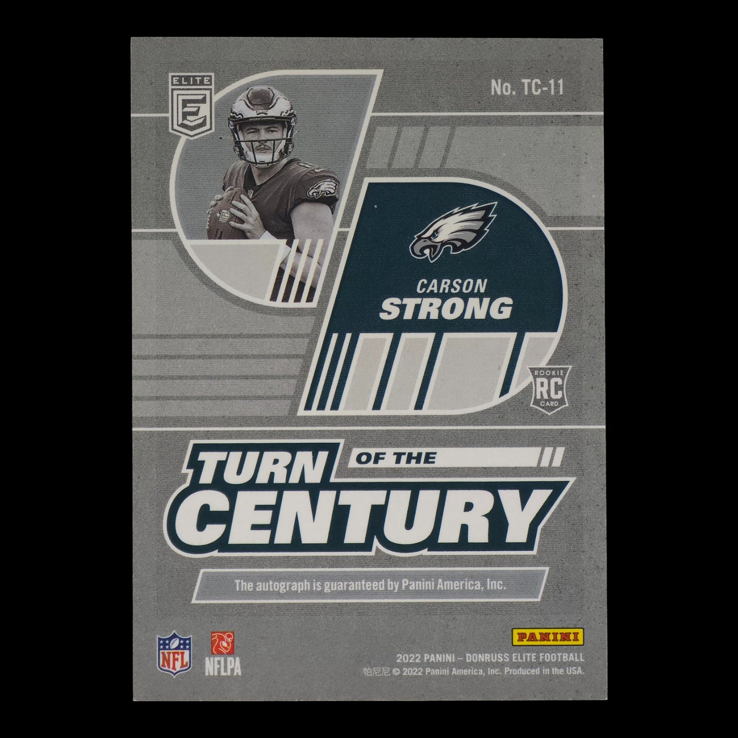 2022-23 CARSON STRONG Turn Of The Century Auto 191/199 Donruss TC-11