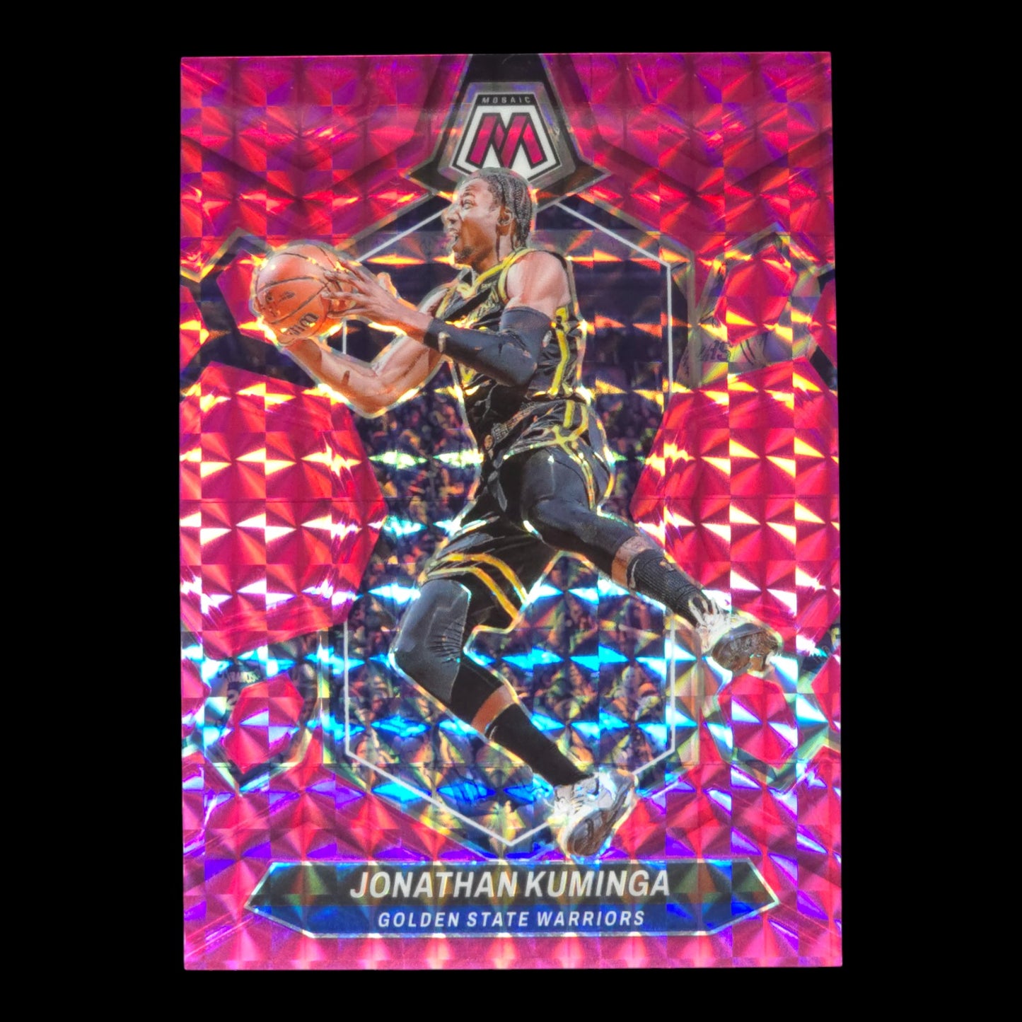 2023-24 JONATHAN KUMINGA Pink 130/149 Mosaic GWS #22