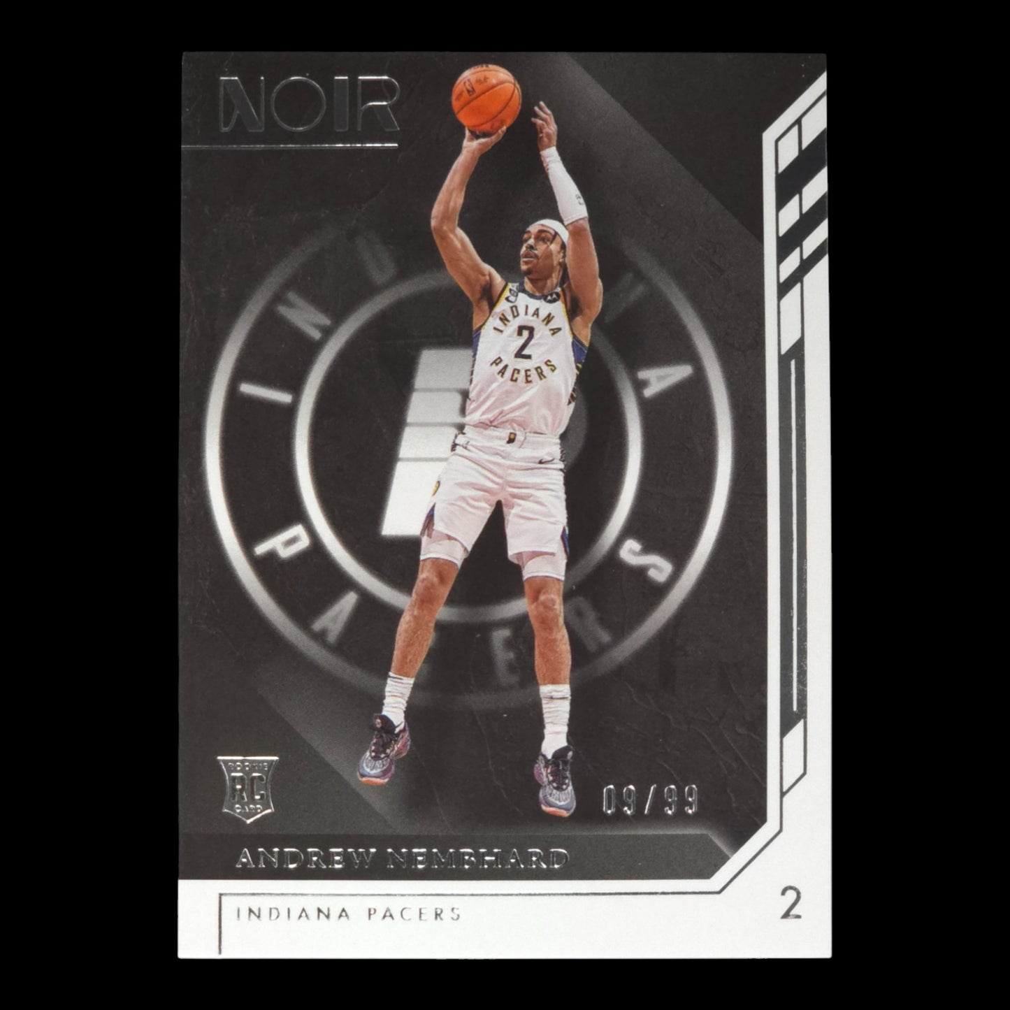 2022-23 ANDREW NEMBHARD Rookie Association Edition 9/99 Noir Pacers #169