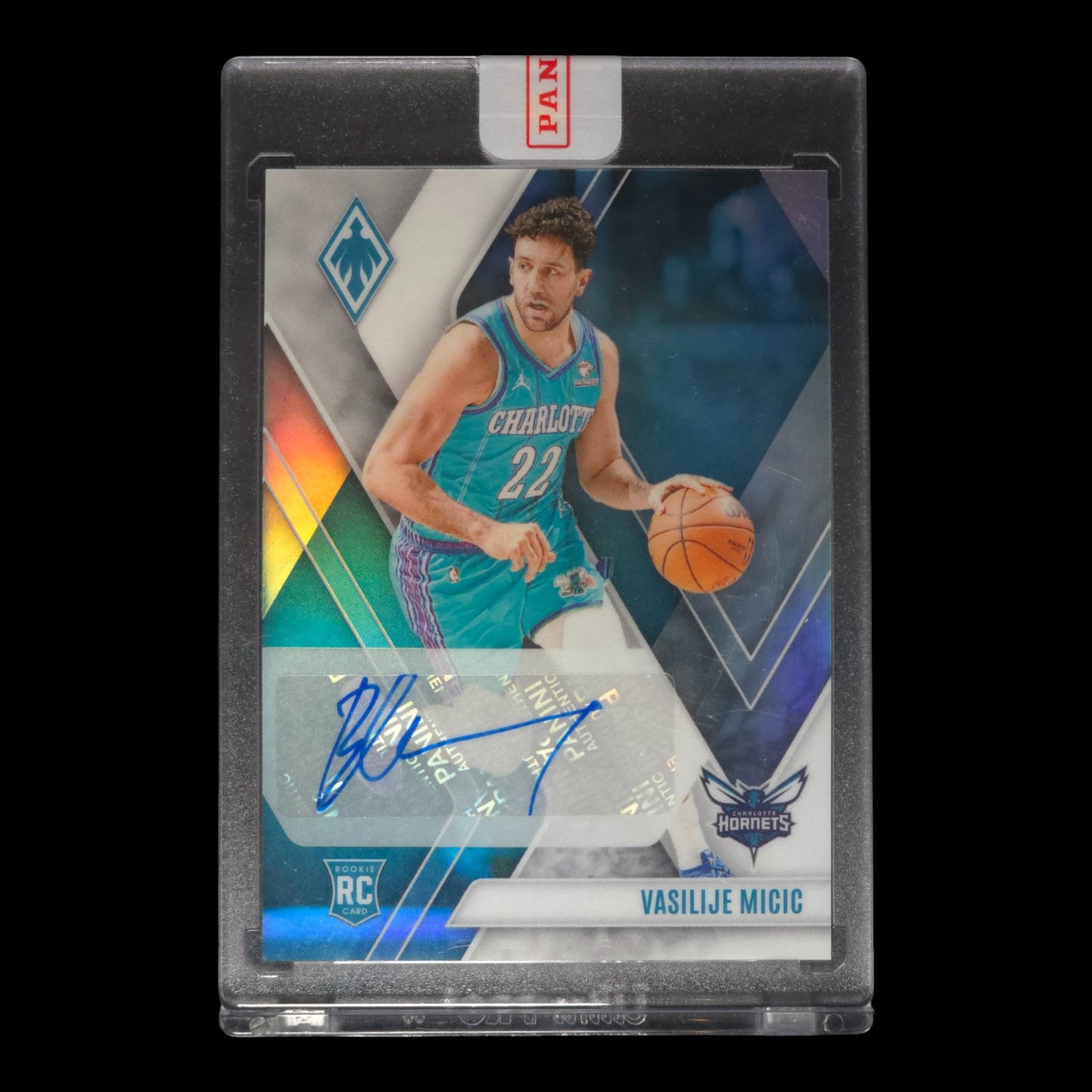 2023-24 VASILIJE MICIC Rookie Auto 32/99 Panini Encased Phoenix Hornets PRA-VMC
