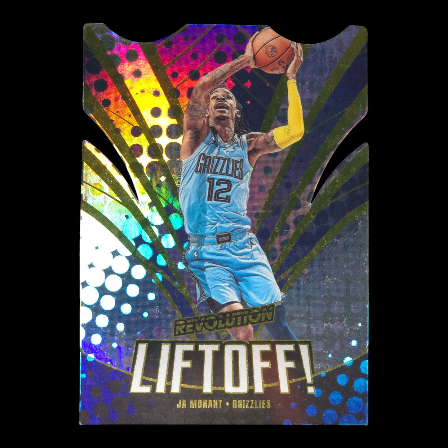 2023-24 JA MORANT Lift Off Die Cut Revolution Grizzlies #4