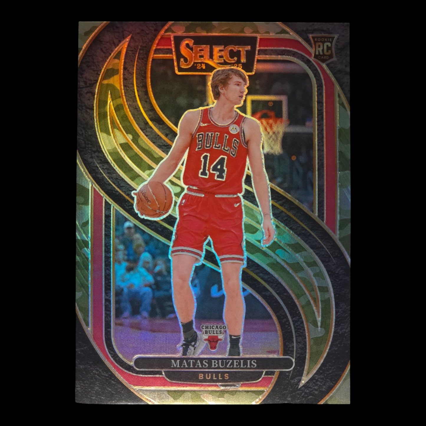 2024-25 MATAS BUZELIS Rookie Bronze Premier Level /125 Select Bulls #166