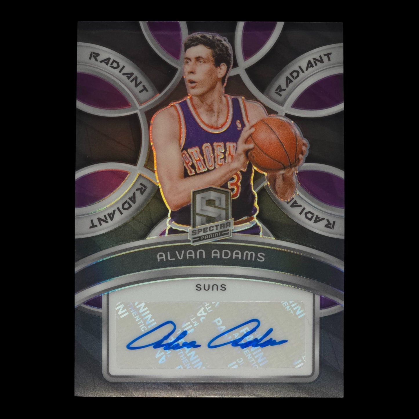 2023-24 ALVAN ADAMS Radiant Autograph 19/99 Spectra Suns RS-AVA