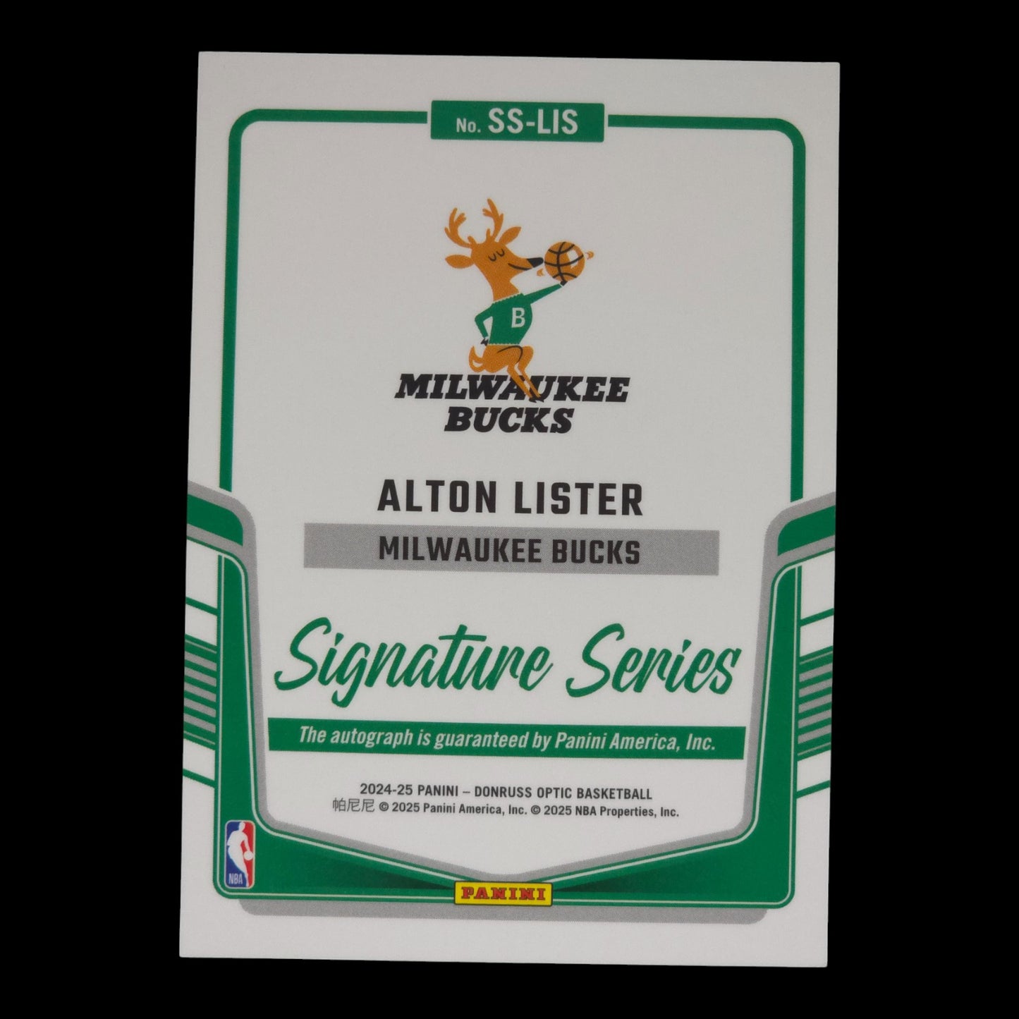 2024-25 ALTON LISTER Signature Series Optic Bucks SS-LIS