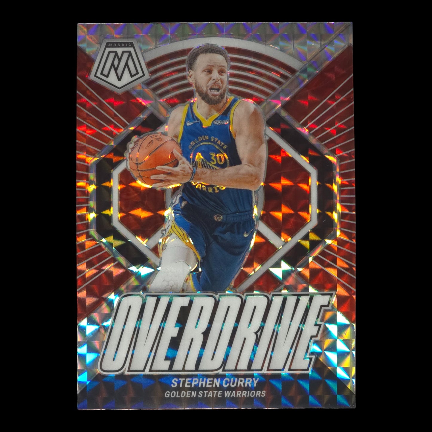2023-24 STEPHAN CURRY Overdrive SP Mosaic Warriors #5