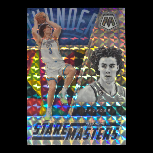 2022-23 JOSH GIDDEY Stare Masters Silvers Mosaic OKC #15