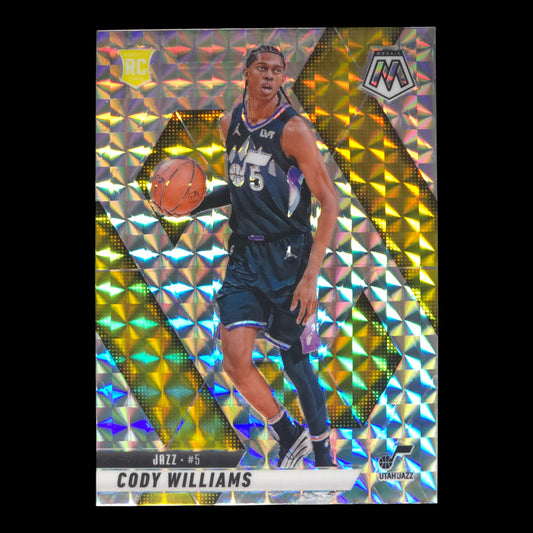 2024-25 CODY WILLIAMS Silver Mosaic Rookie Jazz #207