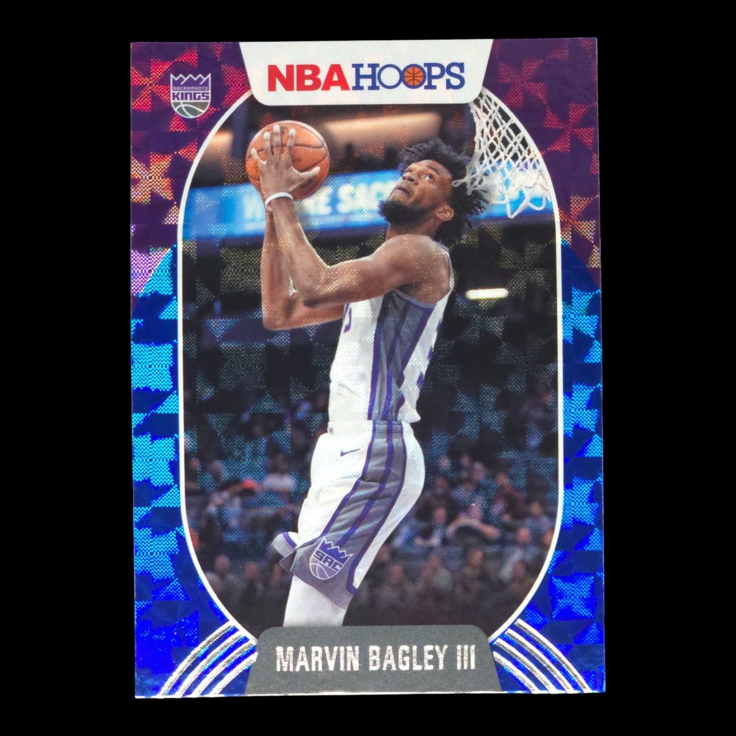 2020-21 MARVIN BAGLEY III Hyper Blue Hoops Kings #142
