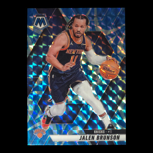 2023-24 JALEN BRUNSON Blue Reactive Mosaic Knicks #176