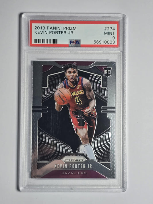 2019-20 KEVIN PORTER JR. Rookie PSA 9 Prizm Cavs #274