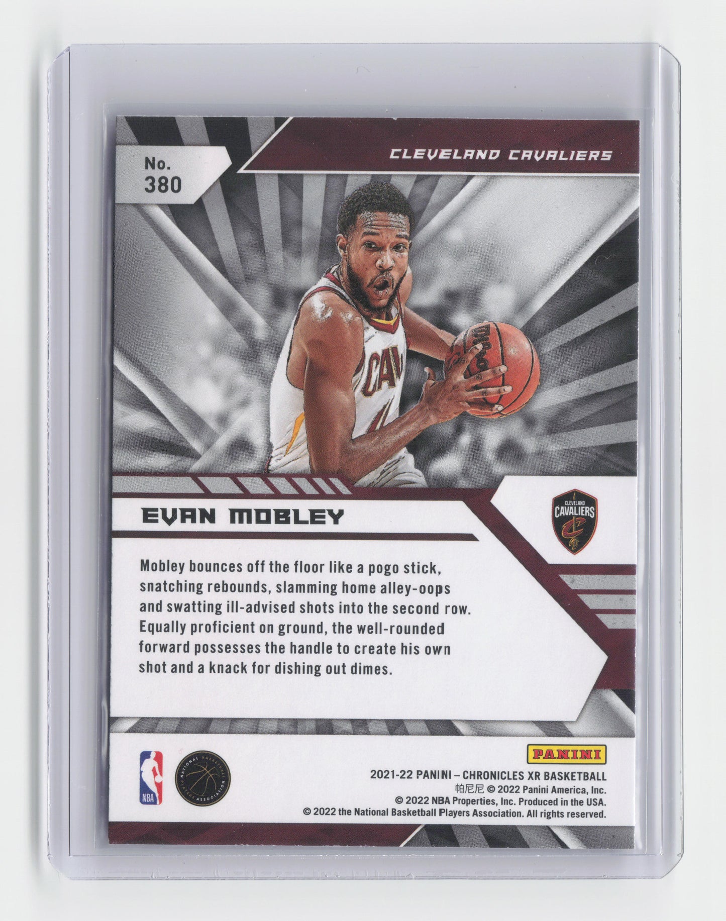 2021-22 EVAN MOBLEY - XR Base - Chronicles - Cavaliers #380