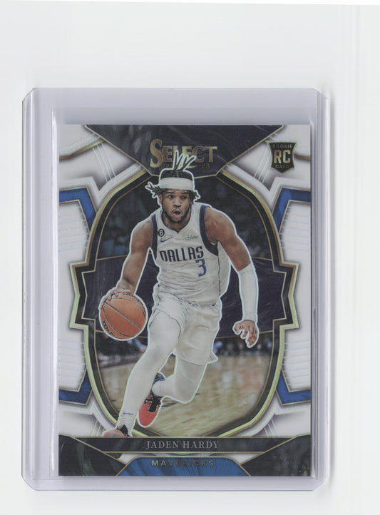 2022-23 - JADEN HARDY - White Rookie Insert 124/149 - Mavericks - #80