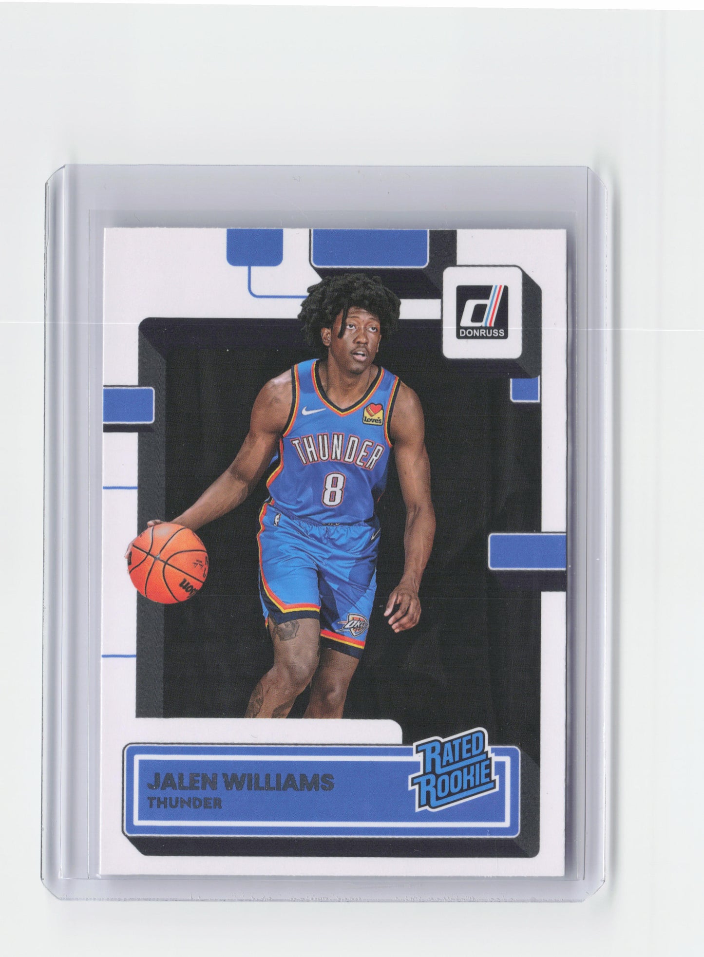 2022-23 - JALEN WILLIAMS - Rated Rookie - Donruss - OKC - #212