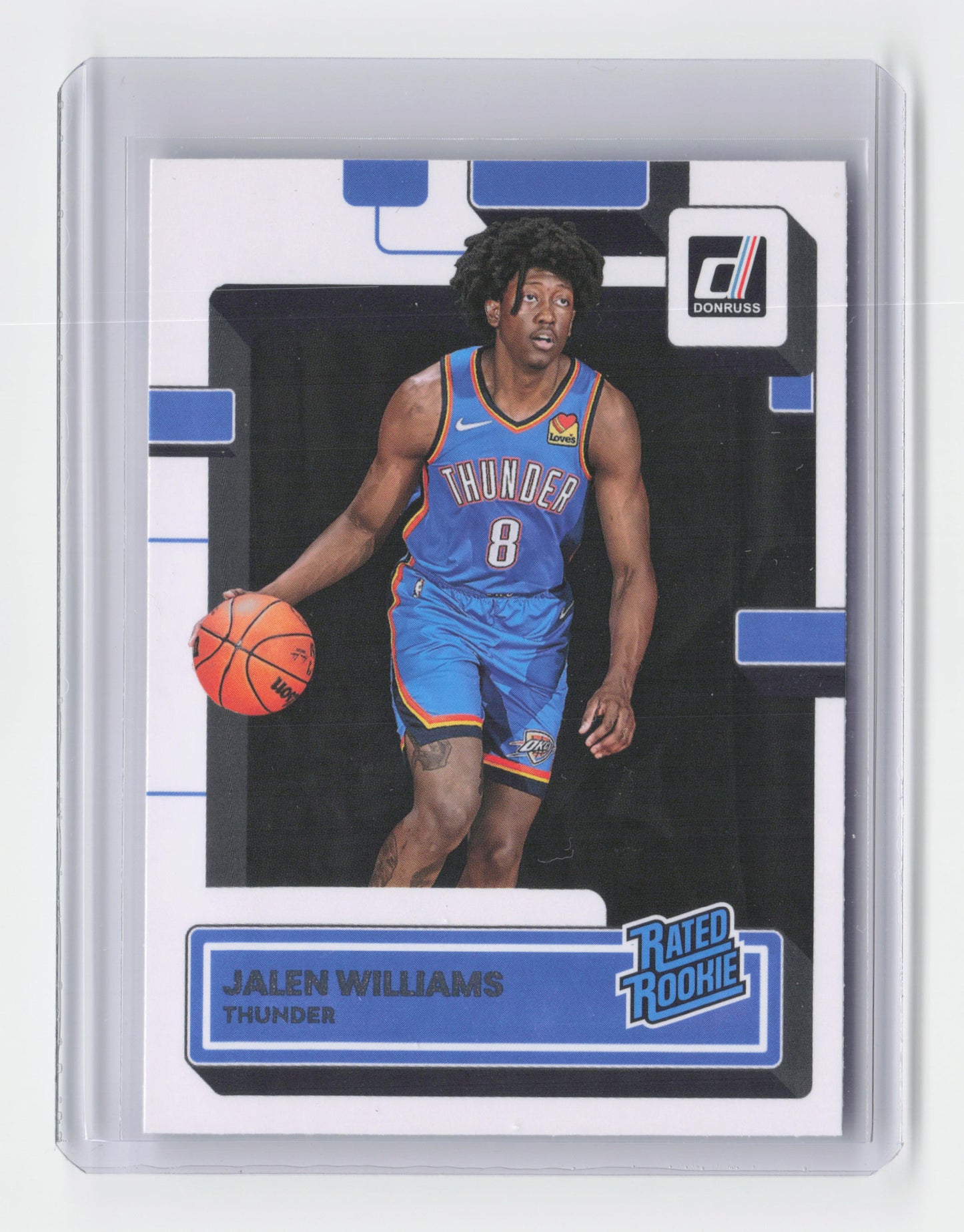 2022-23 - JALEN WILLIAMS - Rated Rookie - Donruss - OKC - #212