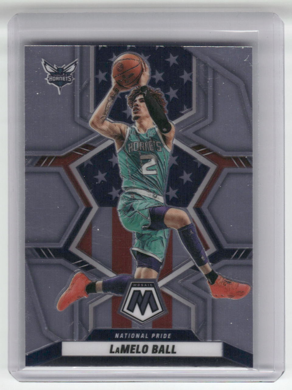 2021-22 LAMELO BALL National Pride Mosaic Hornets #251