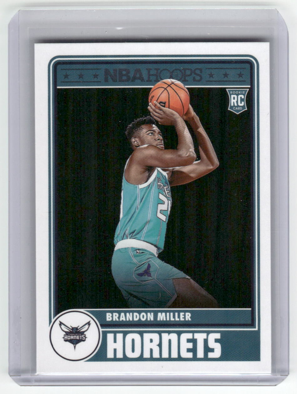 2023-24 BRANDON MILLER Rookie Tribute Hoops Hornets #284