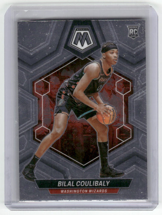 2023-24 BBILAL COULIBALY Rookie Base Mosaic Wizards #235
