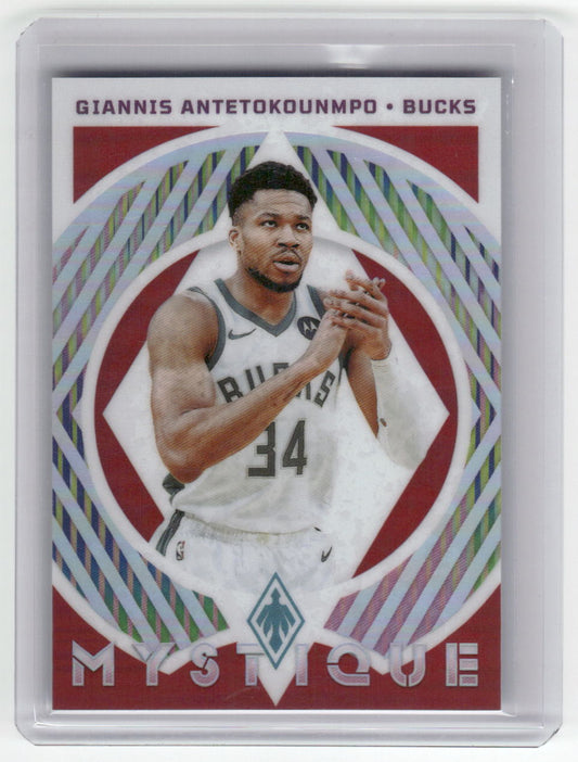 2023-24 GIANNIS ANTETOKOUNMPO Mystique Red 101/125 Phoenix Bucks #5