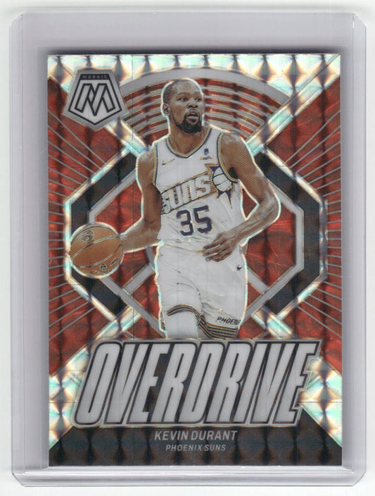 2023-24 KEVIN DURANT Overdrive Prizm Mosaic Suns #24